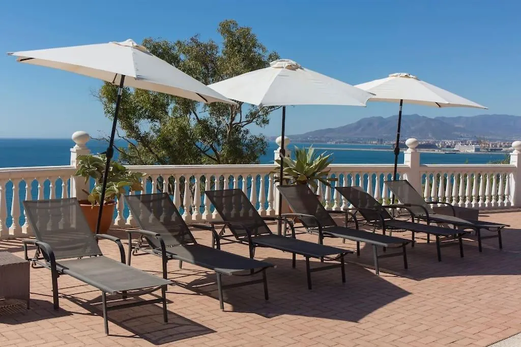 Andalusian Villa On The Sea And The Bay Of Malaga Spain