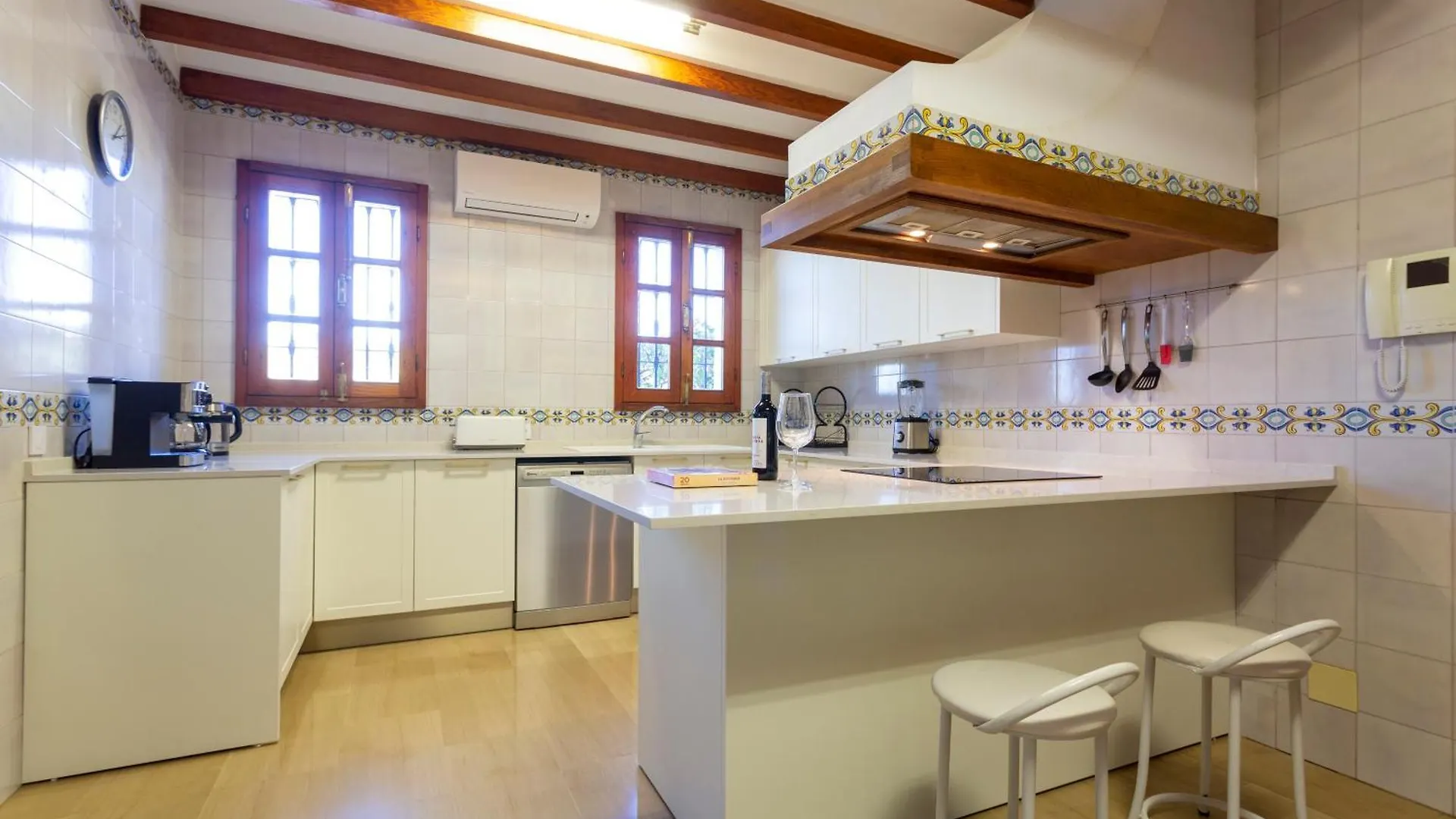 Andalusian Villa On The Sea And The Bay Of Malaga Spain